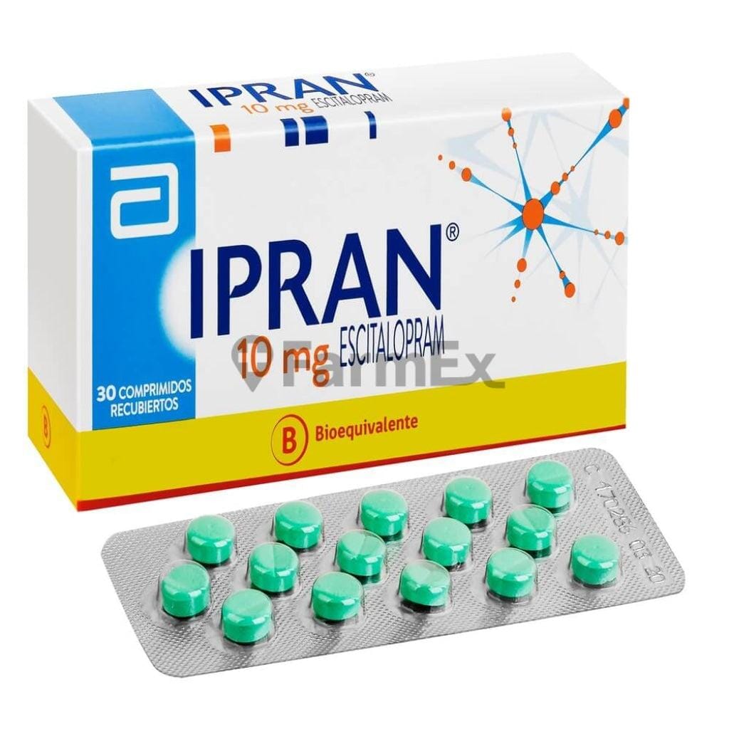 Ipran 10 mg x 30 comprimidos Farmex-BanMedica-Persistente